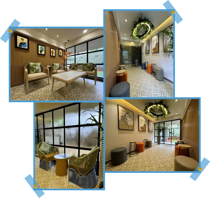 Nidhaan Waiting Area Collage